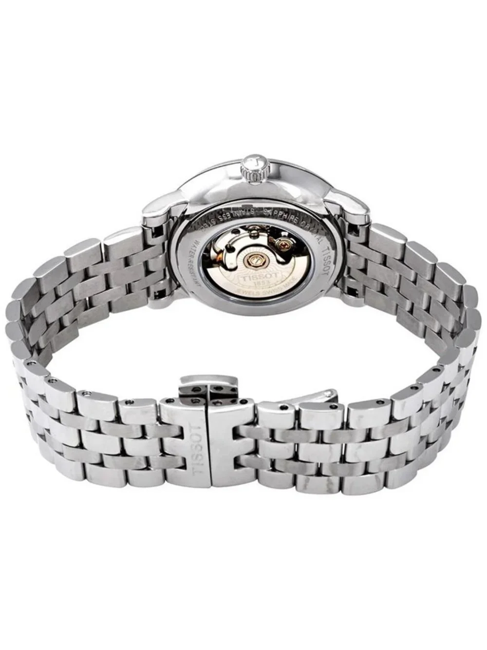 NWT Tissot Carson Automatic Silver Dial Ladies Watch